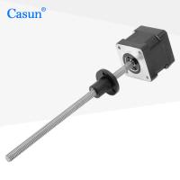 200mN.M NEMA 14 moteur pas à pas avec vis de plomb Tr8x8 P2 moteur pas à pas captif pour les équipements Madecal