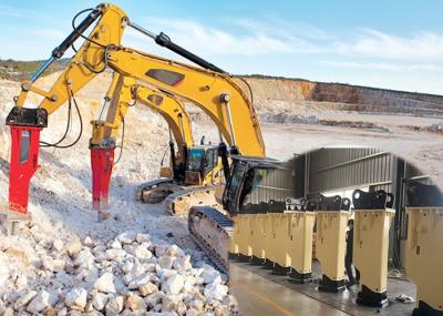 65 Ton Excavator Breaker In Box Type Excavator
