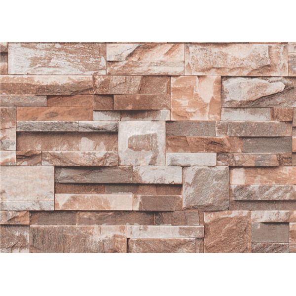 Nuevo recubrimiento de paredes de la sala de estar del papel pintado del efecto del ladrillo del estilo chino 3D los 0.53*10M