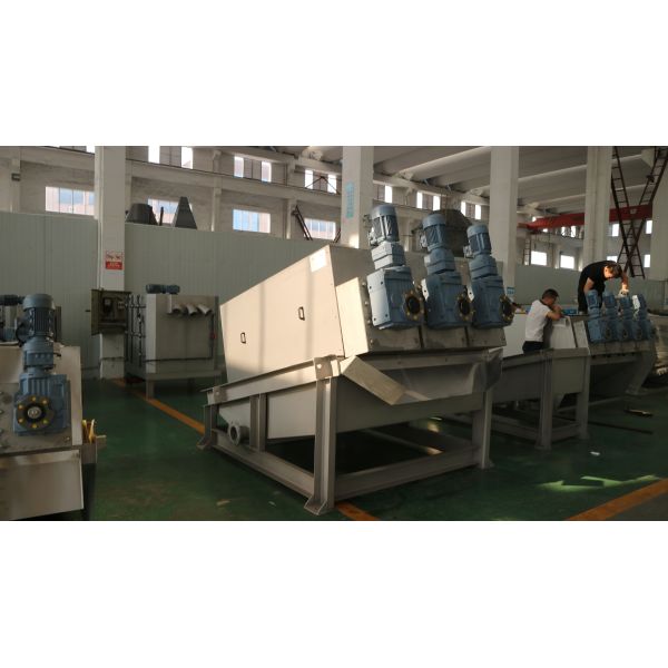 Оборудование завода нечистот шуги Dewatering на обработке сточных вод бумажный делать