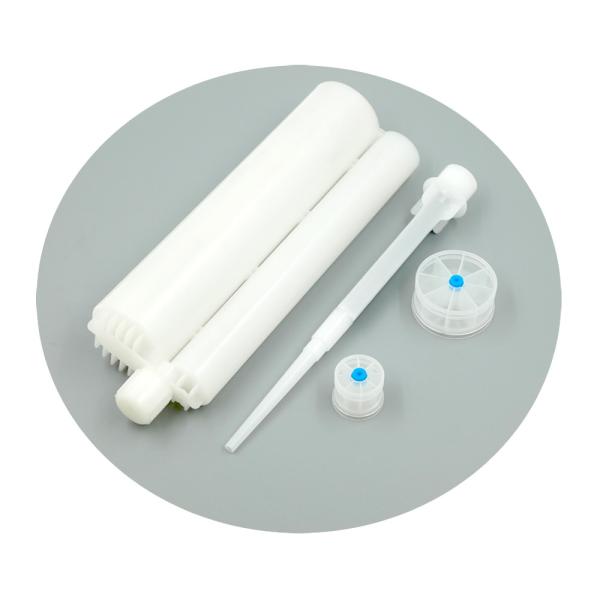 585ml 3:1 Empty Epoxy AB 2 Part Adhesive Cartridge PP/ PE Material