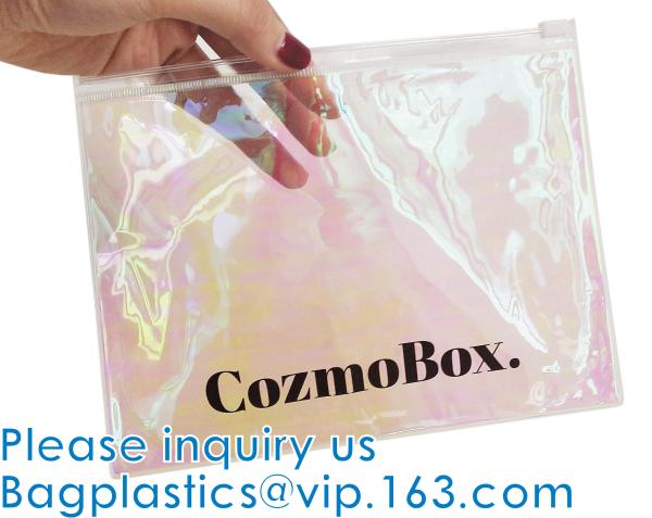 Cosmetic Makeup Bags, Toiletry Pouch, Travel Pack, Holographic Organizer, Toiletries Kit Zippered Pouch