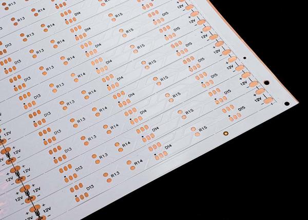LED 5050 single color UL E477885 5050 15Light beats per pieces,size:10*503mm,12V double-sided Board white film FPCB  SMT