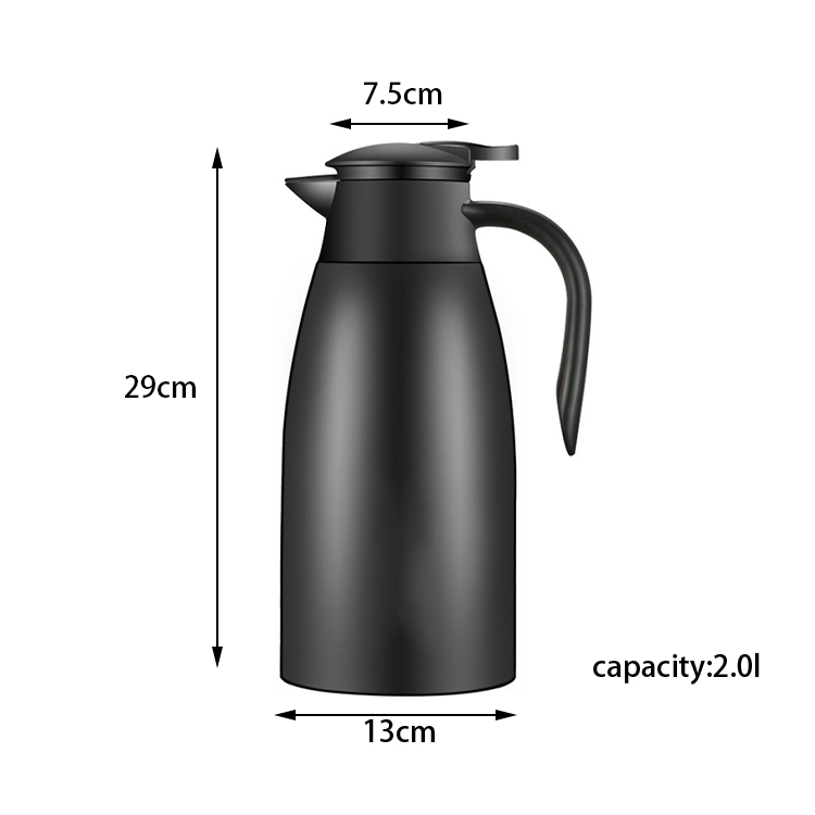 2L 12H к 18H вакуумируют изолированные аксессуары чая кофе чайника