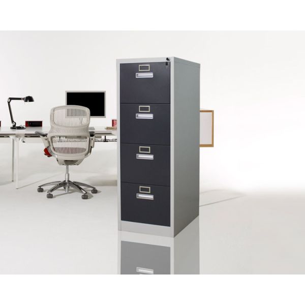 Картотека металла письма ящика утюга 4 вертикальная для офиса