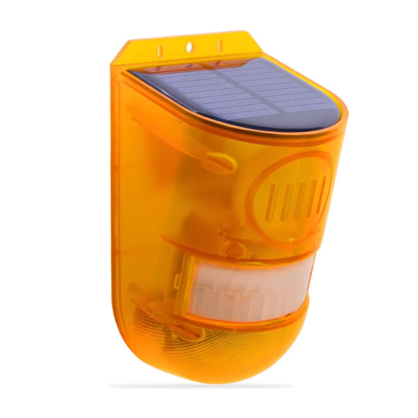 Powerful Solar Orange Induction Alarm System for Effective Home and Farmland Security