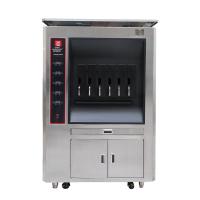 Machines à une seule couche commerciale de gril de poissons de grilles du GRAND MAÎTRE KD40 de FOUR six - la norme dénomment électrique