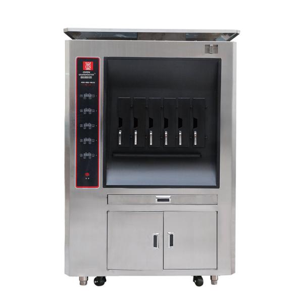 os peixes 380V elétricos grelham o equipamento Oven Single Layer 6 grades