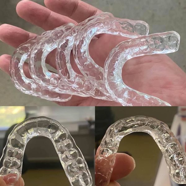 Полужесткий мягкий окклюзионный защитник рта зубной удобный сертифицированный FDA