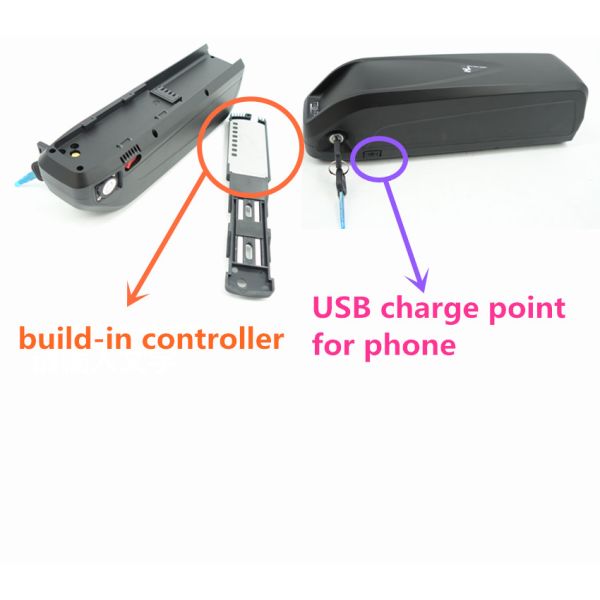 48V 10.4AH Electric Bike Lithium Battery 2A Charger Imported Samsung Cell
