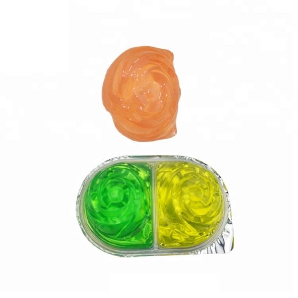 Rose Flower Shape Fruit Jelly Candy Multicolored Fruit Flavor