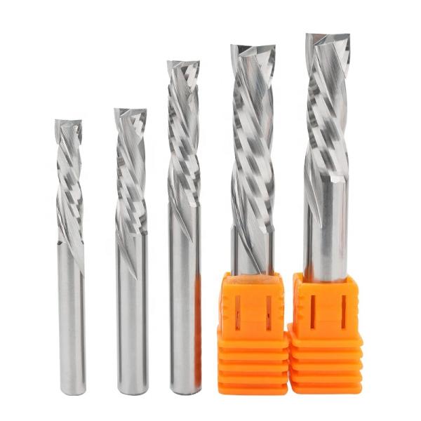 Yingba Hot Sale Tungsten Carbide Cnc Router Bits for Wood Carving  Inserts Carbide Compression up Cut Down Milling Cutter