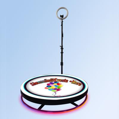 360 Degree Wireless Photo Booth Automatic Rotating Camera Booth For Advertising