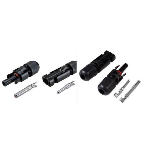 best offer MC4 Cable Connector Male+Female Wire Solar Panel Cable Connector