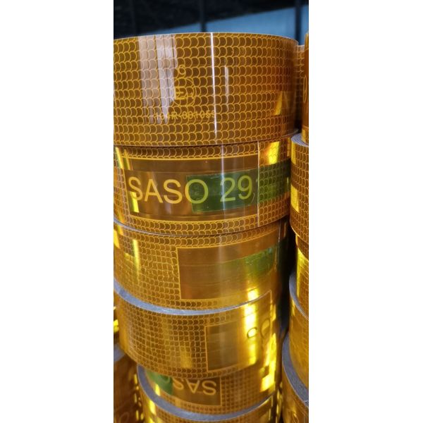 SASO 2913 Reflective Micro-Prismatic Truck Reflector Tape for Road Safety Suppliers