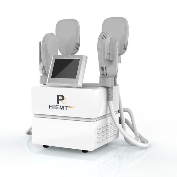 4 Handpieces Tesla EM Sculpting Machine Fat Loss Hiemt Muscle Machine