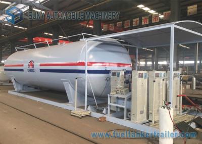 LPG truck tanker / LPG Tank Trailer 5 LPG Scale 50000 Liters Tank Volume