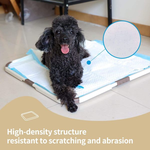Dog Pee Pad Foldable Potty Training  Holder Portable Silicone Tray For Puppy Training
