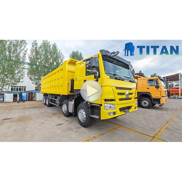 TITAN Sino Trucks Howo 430 | Sinotruk Howo 8x4 Tipper Truck