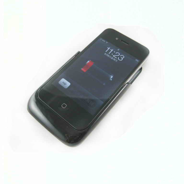 Lithium Battery Iphone Solar Charger For AC Charging , USB Charging And Solar Charging