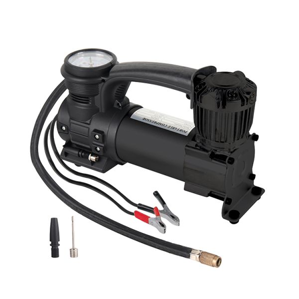 Heavy Duty Car Air Compressor Metal For Off Road Truck 4x4 High Pressure Silver Air Compressor Car Tire Inflators
