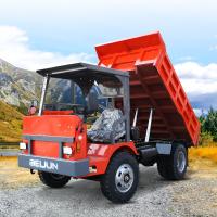 Camión de descarga automático de minería subterránea articulada 5 toneladas Capacidad colores personalizables