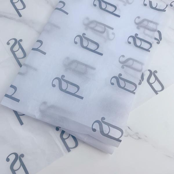 Eco Friendly Wholesale Packaging Custom Logo Printed Colored Flower Wrapping Paper 17gms Gift Tissue Paper