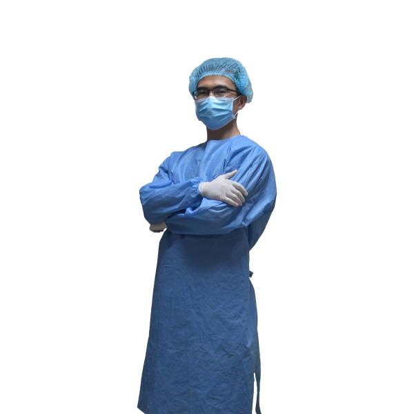 Fluid Resistant Antivirus Protective Disposable Isolation Gowns