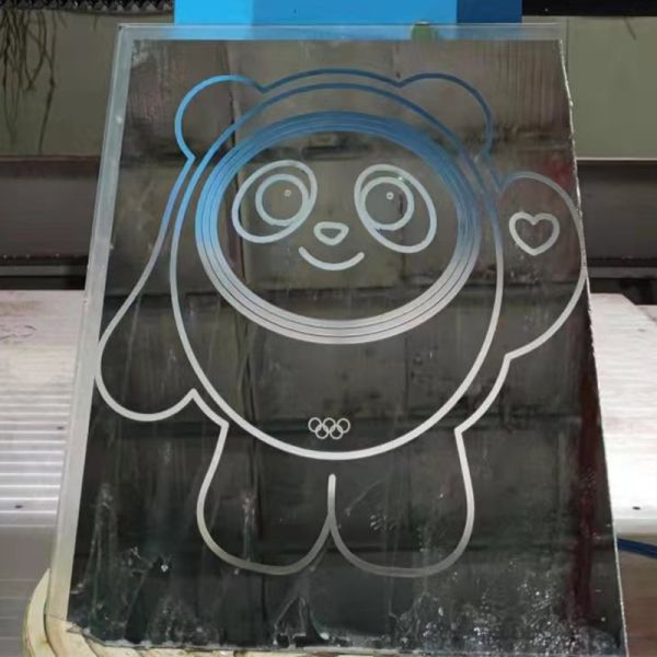 Glass Irregular Edge Grinding Machine Polishing Glass Machines Drilling Holes Mirror Processing Machinery Glass Grinder