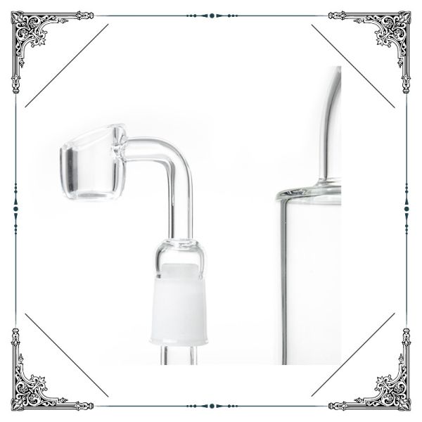 Dab Oil Rig Bubbler Mini Smoking Water Pipes Pressing Crystal Thick Base With Quartz Banger