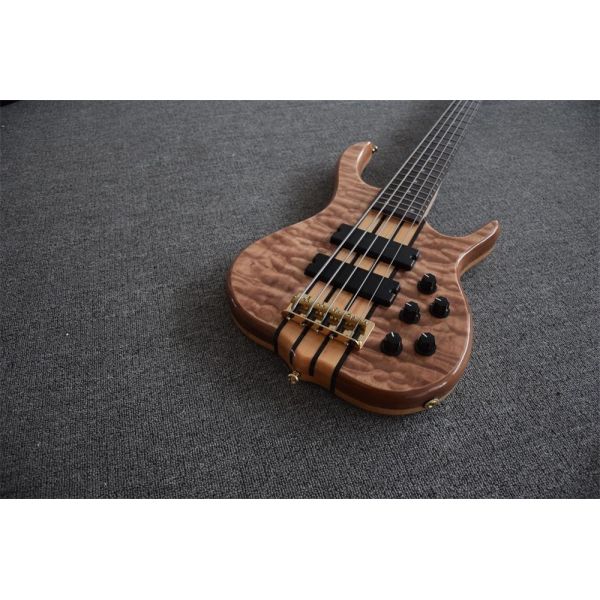 5 string bass guitar Smith bass bass Bolt on neck Custom for buyer with maple neck and black inlay