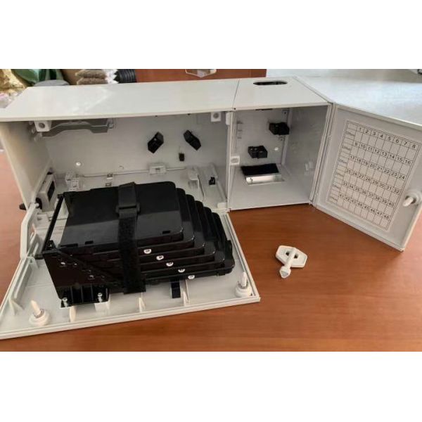 48 распределение ККО-ФТБ-48ХВ Сплиттер коробки МОДБ прекращения волокна держателя стены порта