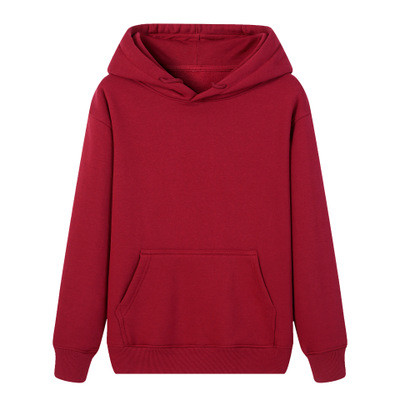 Wholesale Custumized Embroidered Custom Hoodies plain thick pullover hoodie unisex