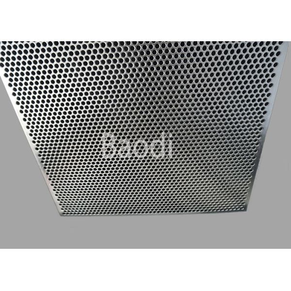 Decorative Stainless Steel Perforated Steel Sheet Screen With Round Holes