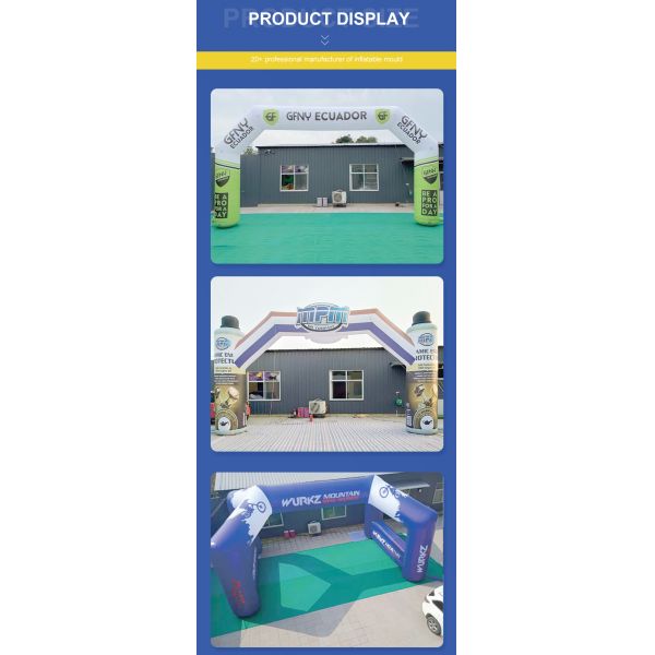 Наружная реклама Огромная надувная арка для рекламы бренда