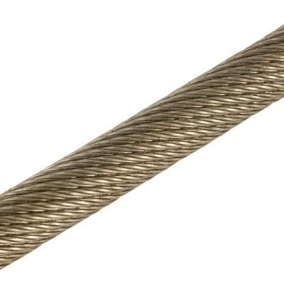 Tolerance ±1% Steel Grade Steel Galvanized Wire Rope for Elevator Equipment in Ports