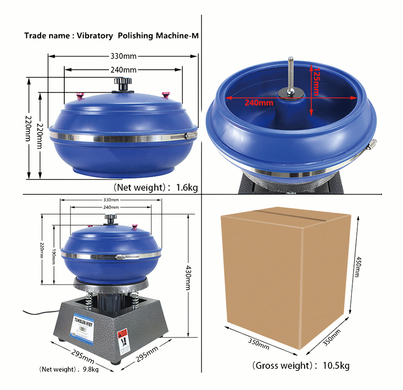 Vibratory Polishing Machine