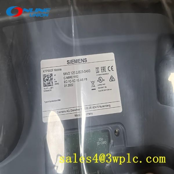 6AV2125-2JB23-0AX0 SIEMENS SIMATIC HMI KTP900F Mobile, 9.0 TFT Display