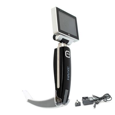 CE 2 Million Pixel 8G Storage Medical Video Laryngoscope With 3 Disposable Blades