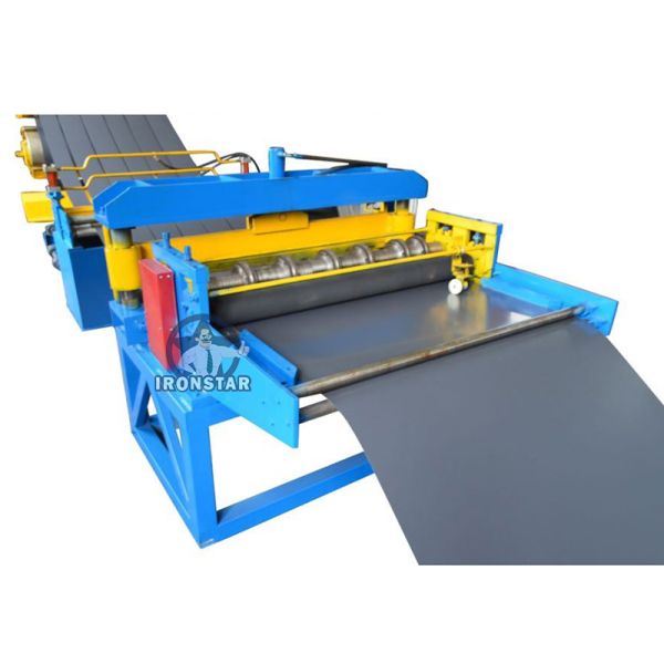“11 Strips 0.3-0.8mm Thin Sheet Metal Slitting Machine Recoil Machine for Roll Forming Line Automatic Steel Coil Slitting and Rewinding Equipment High Precision Processing Line”