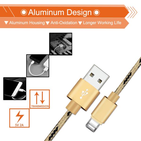 1 3 Meter Apple Certified Charging Cable Iphone 5 iPad iPhone X 2A Charger