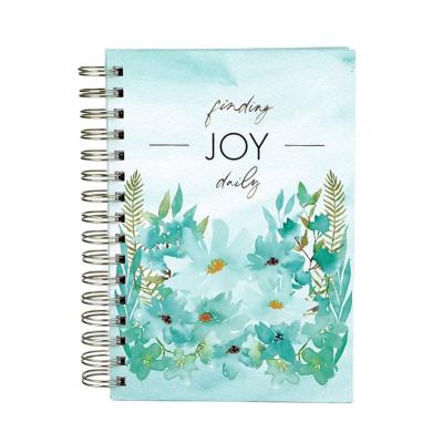 ISO9001 Hardcover Notebook Printing A4 A5 Spiral Notebook Planner For Monthly Weekly Dairy