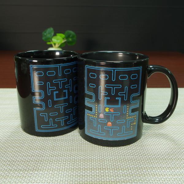 Ceramic Pac Man Personalised Heat Sensitive Coffee Mug 300ml