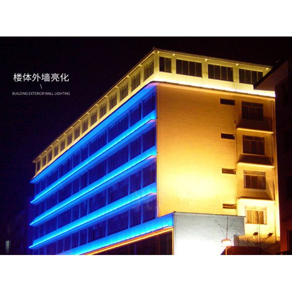 24V LED wall washer lamp outdoor waterproof linear light floor spot lights external wall with glare-shield