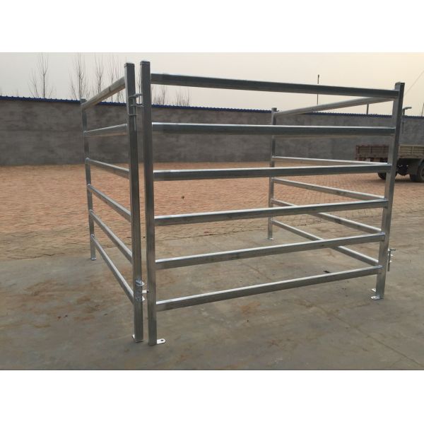 1.8m X 2.1m Oval Rail Tube Odm Heavy Duty Cattle Panel Galvanized