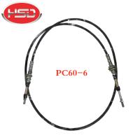 Linha do motor do cabo de Spare Parts Throttle da máquina escavadora PC60-6