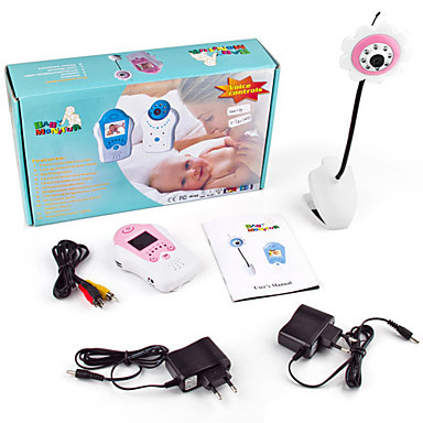 Baby Monitor with Night Vision and AV OUT (Flower Design)