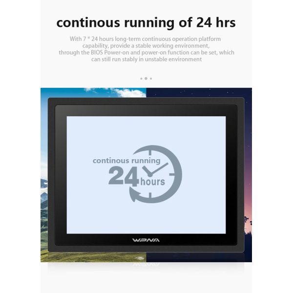 12/15/17 Inch Fanless Industrial Touch Screen PC Monitor With I5/I7 Processor