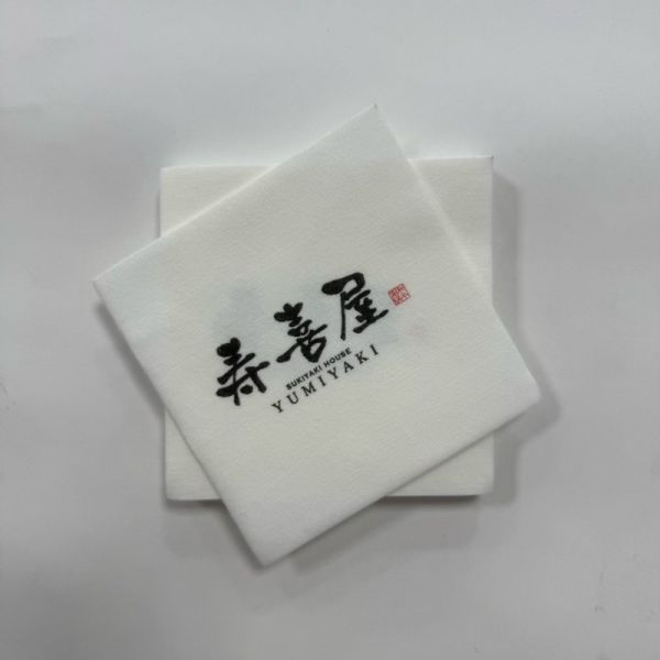 25×25 Beverage Airlaid Napkins Birthday Party 16gsm Linen Feel Disposable Napkins