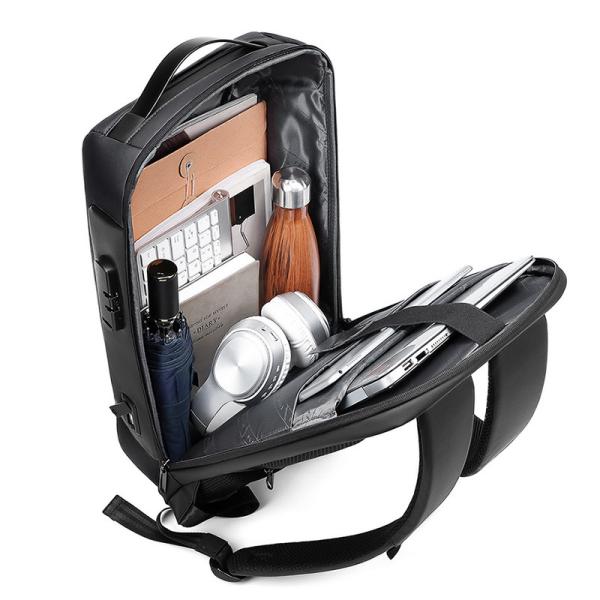Nouveau sac portable chargeur USB pour hommes collège école sac à dos imperméable sac à dos sac à dos pour hommes